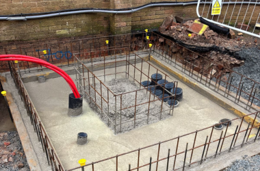 Site preparation and excavation works completed by R12 Groundworks for a construction project.